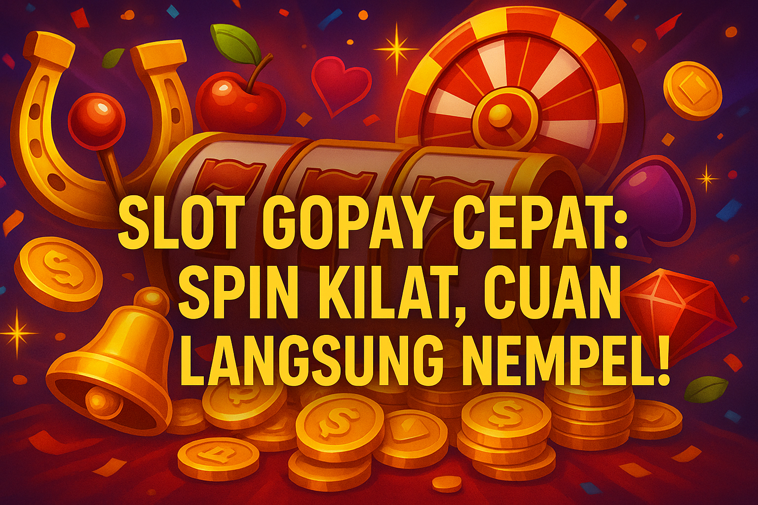 Slot Gopay Cepat: Spin Kilat, Cuan Langsung Nempel!