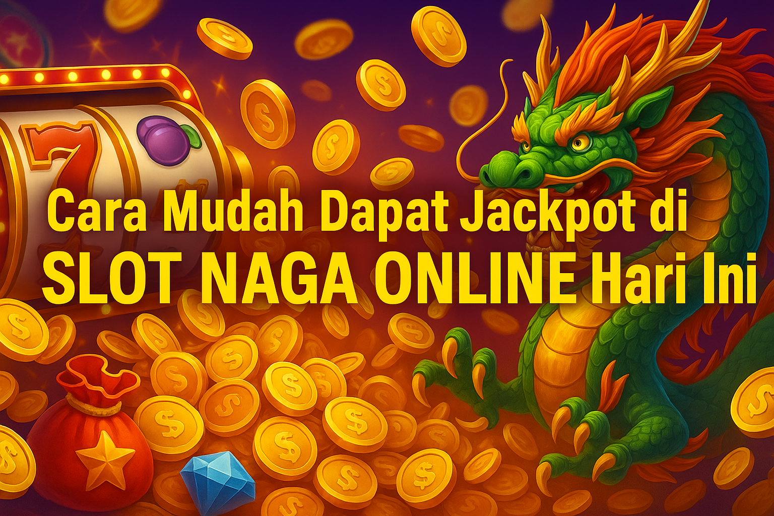 Cara Mudah Dapat Jackpot di SLOT NAGA ONLINE Hari Ini