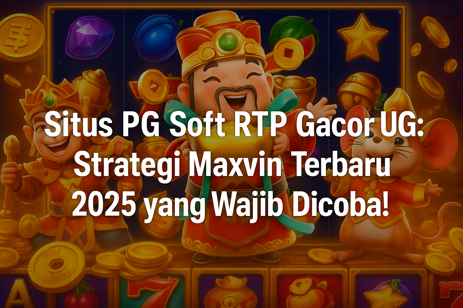 Situs PG Soft RTP Gacor UG: Strategi Maxwin Terbaru 2025